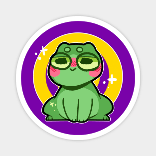 pride frog- Intersex Variant Magnet